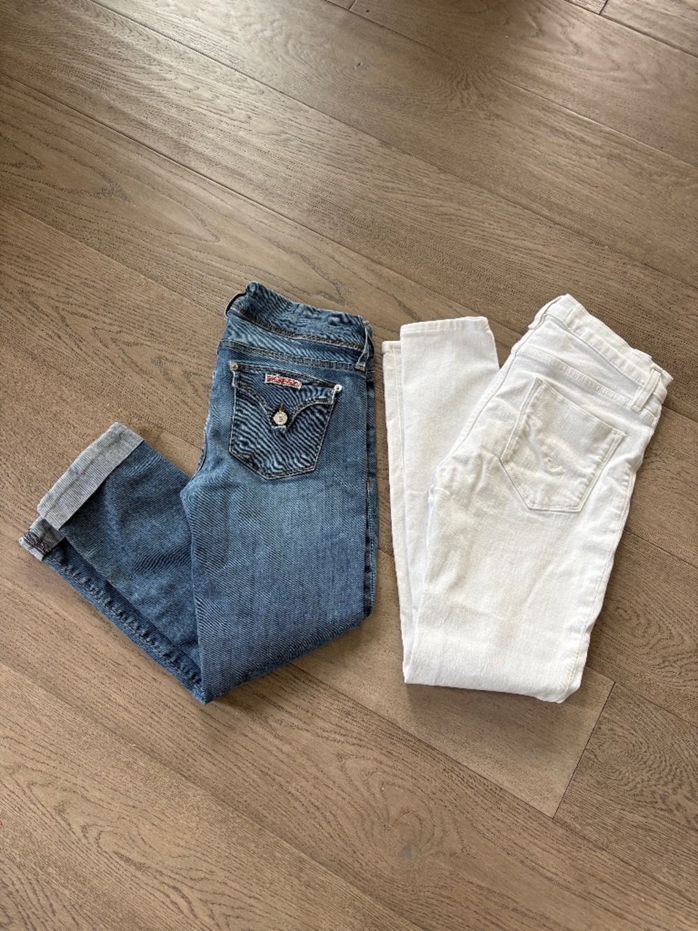 Hudson White Jeans